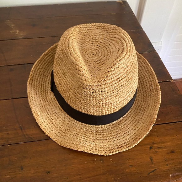 BANANA REPUBLIC |  Natural Straw Fedora, women's - Picture 7 of 7